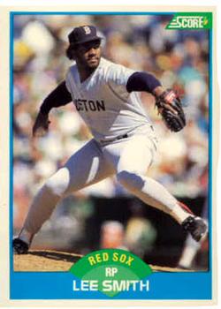 1989 Score #150 Lee Smith Front