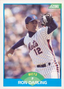 1989 Score #180 Ron Darling Front