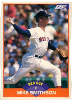 1989 Score #403 Mike Smithson Front