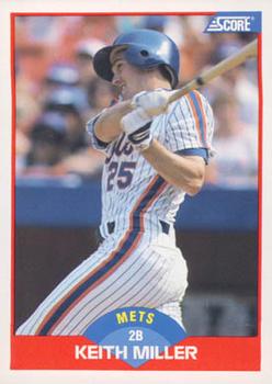 1989 Score #464 Keith Miller Front