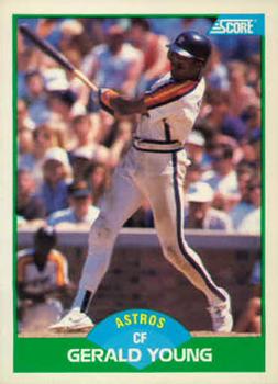 1989 Score #97 Gerald Young Front