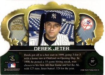 1999 Pacific Crown Royale #97 Derek Jeter Back