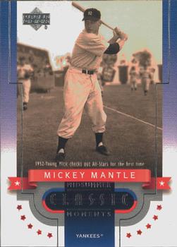 2001 Upper Deck - Midsummer Classic Moments #CM3 Mickey Mantle Front