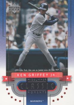2001 Upper Deck - Midsummer Classic Moments #CM8 Ken Griffey Jr. Front