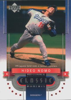 2001 Upper Deck - Midsummer Classic Moments #CM12 Hideo Nomo Front