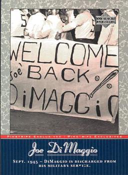 2001 Upper Deck Decade 1970's - Pinstripe Exclusives Joe DiMaggio #JD31 Joe DiMaggio  Front