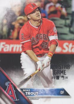 2016 Topps - Factory Set Bonus: All-Star #1 Mike Trout Front