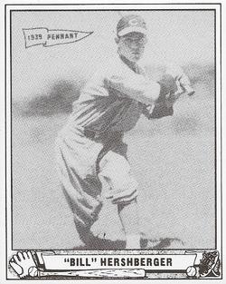 1986 1940 Play Ball (Reprint) #77 Willard Hershberger Front