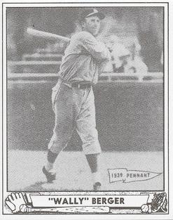 1986 1940 Play Ball (Reprint) #81 Wally Berger Front