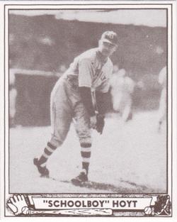 1986 1940 Play Ball (Reprint) #118 Waite Hoyt Front