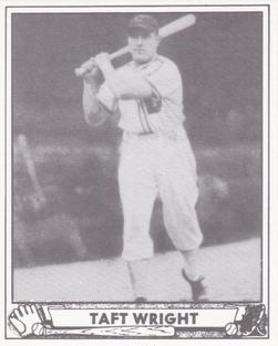 1986 1940 Play Ball (Reprint) #186 Taft Wright Front