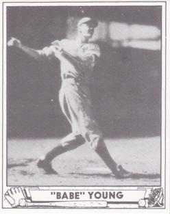1986 1940 Play Ball (Reprint) #212 Babe Young Front