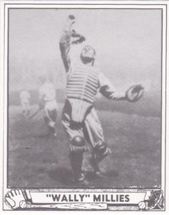 1986 1940 Play Ball (Reprint) #218 Wally Millies Front