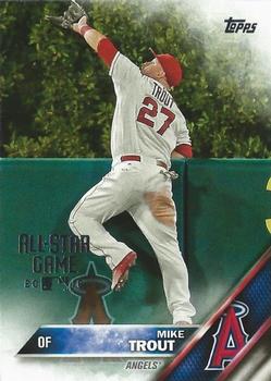 2016 Topps - All-Star Game #1 Mike Trout Front