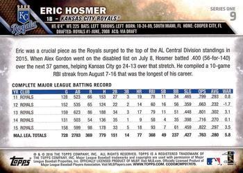 2016 Topps - All-Star Game #9 Eric Hosmer Back