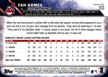 2016 Topps - All-Star Game #30 Yan Gomes Back
