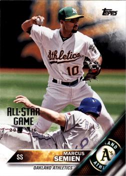 2016 Topps - All-Star Game #105 Marcus Semien Front