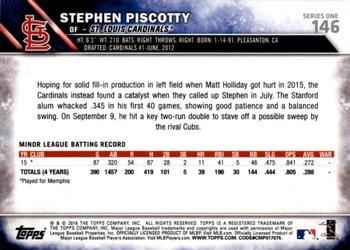 2016 Topps - All-Star Game #146 Stephen Piscotty Back