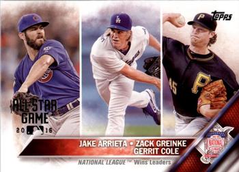 2016 Topps - All-Star Game #220 Jake Arrieta / Zack Greinke / Gerrit Cole Front