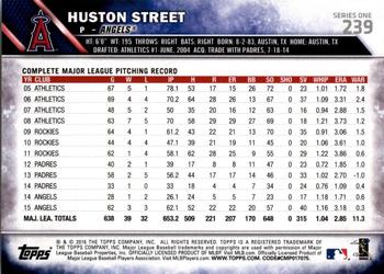 2016 Topps - All-Star Game #239 Huston Street Back
