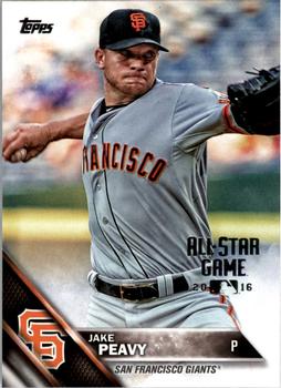 2016 Topps - All-Star Game #320 Jake Peavy Front