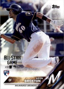 2016 Topps - All-Star Game #364 Keon Broxton Front