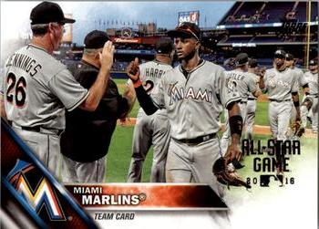 2016 Topps - All-Star Game #404 Miami Marlins Front