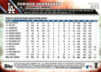 2016 Topps - All-Star Game #435 Enrique Hernandez Back