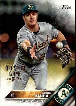 2016 Topps - All-Star Game #509 Mark Canha Front