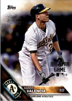 2016 Topps - All-Star Game #626 Danny Valencia Front