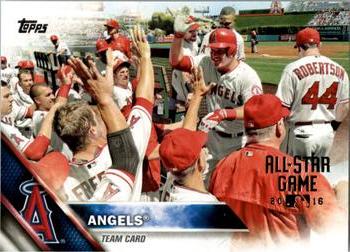 2016 Topps - All-Star Game #644 Los Angeles Angels Front