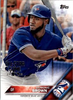 2016 Topps - All-Star Game #655 Domonic Brown Front