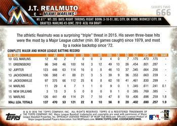 2016 Topps - All-Star Game #666 J.T. Realmuto Back