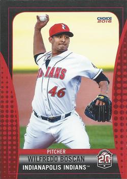 2016 Choice Indianapolis Indians #02 Wilfredo Boscan Front