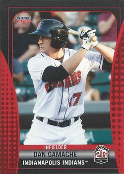 2016 Choice Indianapolis Indians #07 Dan Gamache Front