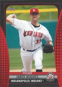 2016 Choice Indianapolis Indians #11 Jared Hughes Front