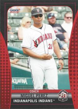 2016 Choice Indianapolis Indians #20 Miguel Perez Front