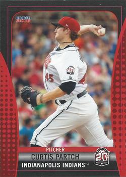 2016 Choice Indianapolis Indians #22 Curtis Partch Front