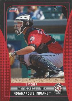 2016 Choice Indianapolis Indians #25 Jacob Stallings Front