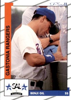 1993 Play II South Atlantic League All-Stars #XII Benji Gil Front