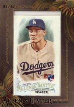 2016 Topps Allen & Ginter - Mini Framed Cloth #121 Corey Seager Front