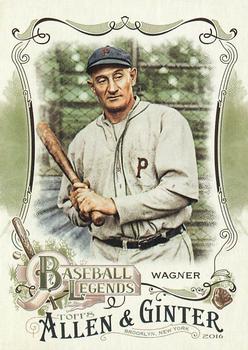 2016 Topps Allen & Ginter - Baseball Legends #BL-17 Honus Wagner Front