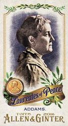 2016 Topps Allen & Ginter - Mini Laureates of Peace #LP-8 Jane Addams Front