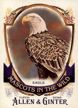 2016 Topps Allen & Ginter - Mascots In The Wild #MIW-3 Eagle Front