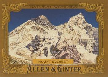 2016 Topps Allen & Ginter - Natural Wonders #NW-3 Mount Everest Front