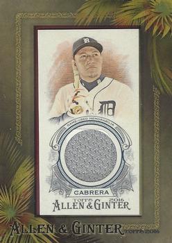2016 Topps Allen & Ginter - Relic Framed Mini #AGR-MC Miguel Cabrera Front