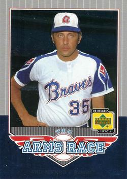2001 Upper Deck Decade 1970's - The Arms Race #AR10 Phil Niekro  Front