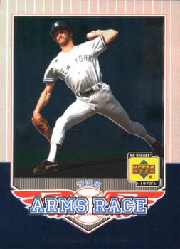2001 Upper Deck Decade 1970's - The Arms Race #AR9 Ron Guidry  Front