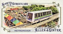 2016 Topps Allen & Ginter - Mini Subways and Streetcars #SS-3 Metromover Front