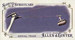 2016 Topps Allen & Ginter - Mini Subways and Streetcars #SS-8 Aerial Tram Front